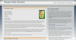 Desktop Screenshot of bergersbookreviews.com